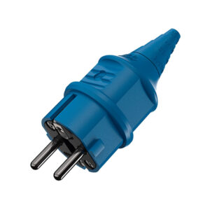 ENCHUFE SCHUKO COLOR AZUL 16AMP 2P+T 250V IP44 10838