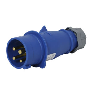 ENCHUFE 16AMP 3P+T 250V AZUL 9H IP44 251