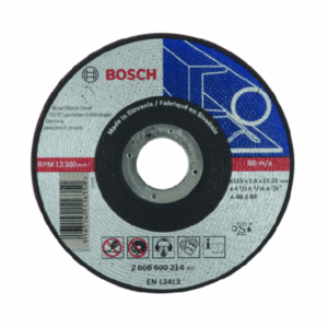 DISCO DE CORTE PARA ACERO 4 1/2″x 7/8″ 1,6 mm BOSCH