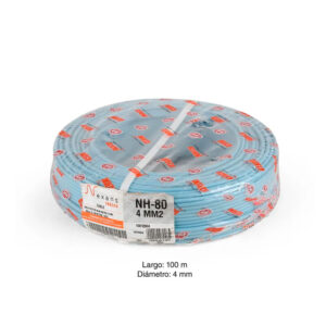 CABLE NH-80 INDECO DE 4MM COLOR AZUL