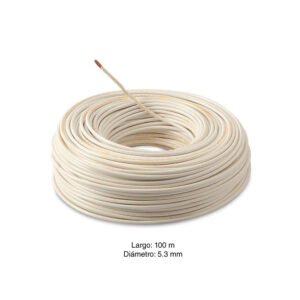 CABLE INDECO THW-90 10 AWG COLOR BLANCO
