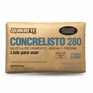 CONCRELISTO 280 TIPO V QUIKRETE