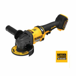 AMOLADORA ANGULAR 4 1/2″- 6″ 60V XR FLEXVOLT BARETOOL DCG418B DEWALT