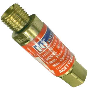 VALVULA ANTIRRETORNO FLASHBACK PARA BALON DE GAS