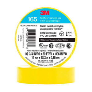 Cinta electrica aislante 3M 165 amarillo