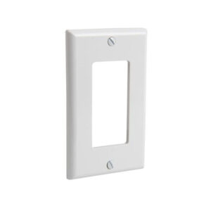 PLACA SIMPLE DECORA NYLON BLANCA