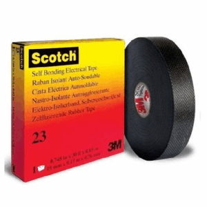 CINTA ELECTRICA AISLANTE DE GOMA SCOTCH 23 3M